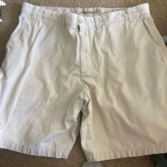 Mens Eddie Bauer Khaki Shorts - Picture 1 of 3
